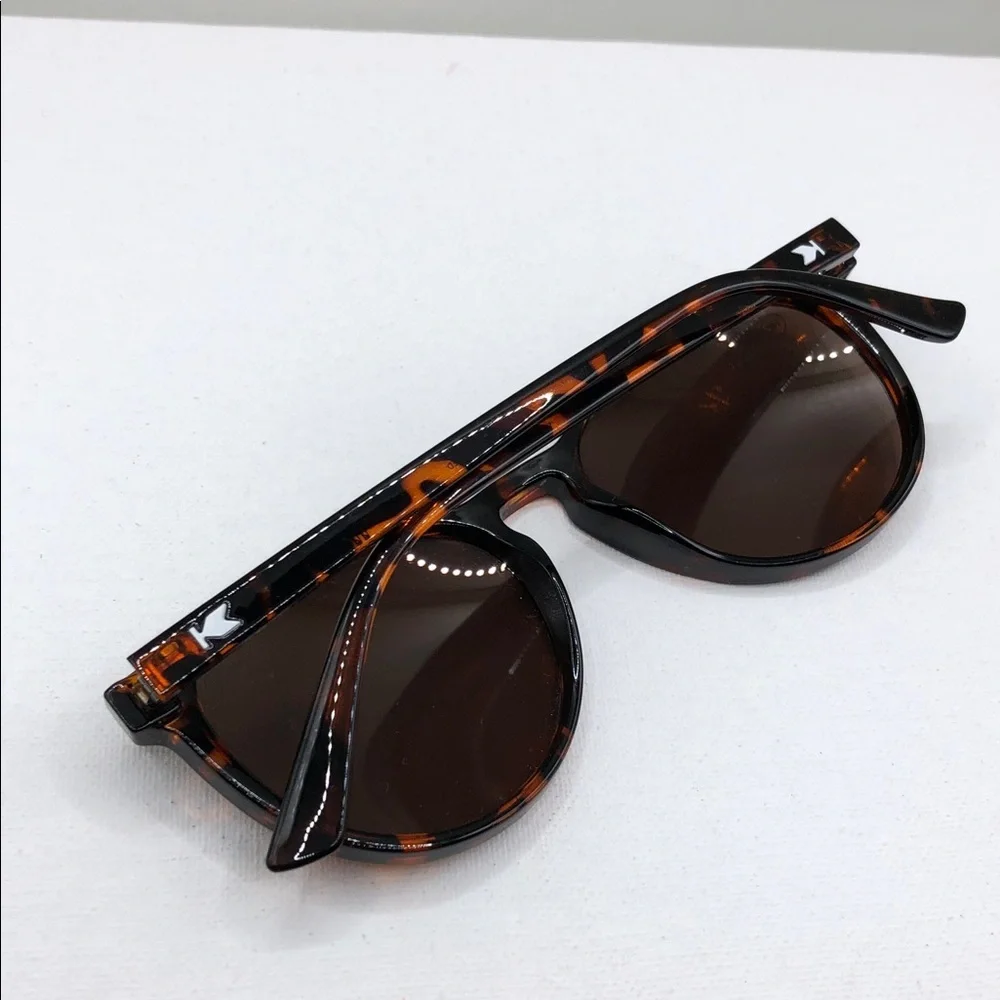 Knockaround Mai Tais Glossy Tortoise Shell / Amber  Polarized Sunglasses UNISEX